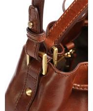 THE BRIDGE STORY DONNA Bucket bag in leather BROWN - Women’s Bags - 3