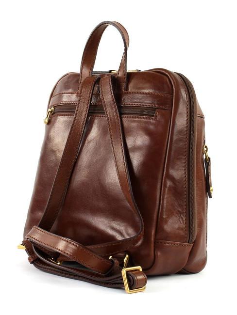 STORY DONNA Leather backpack BROWN - Women’s Bags