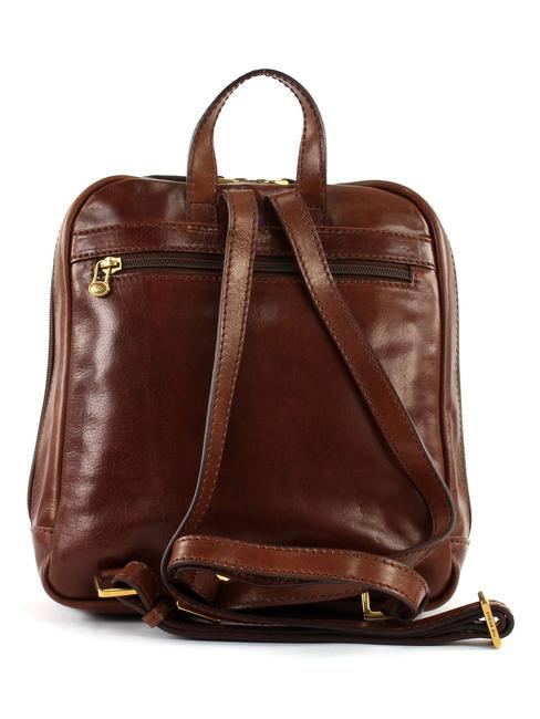 STORY DONNA Leather backpack BROWN - Women’s Bags