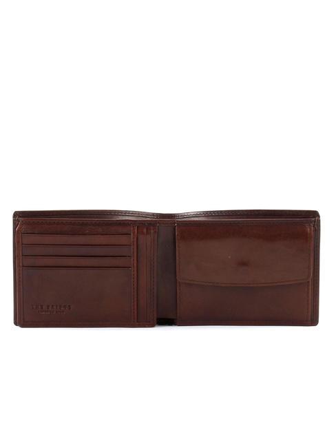 STORY UOMO Leather wallet flap and coins BROWN - Women’s Wallets
