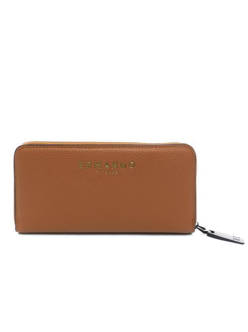 GIOVANNA 23 Large zip around wallet tan - Women&rsquo;s Wallets