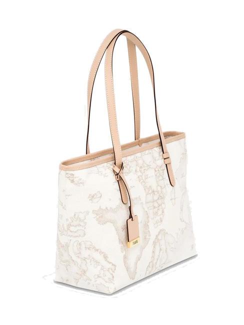 GEO CLASSIC Shoulder shopping bag white - Women’s Bags