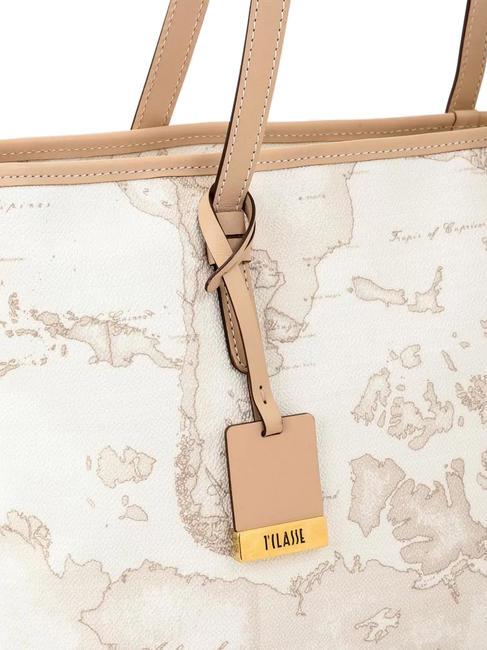 GEO CLASSIC Shoulder shopping bag white - Women’s Bags