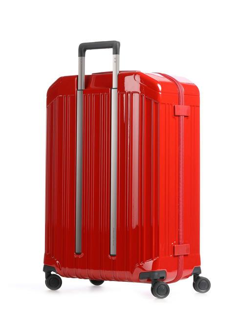 PQ-LIGHT Large ultra slim trolley RED - Rigid Trolley Cases