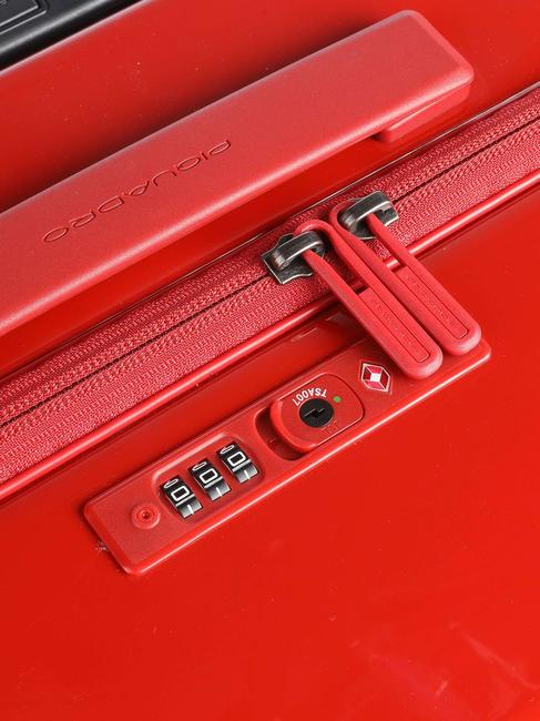 PQ-LIGHT Large ultra slim trolley RED - Rigid Trolley Cases