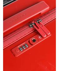 PIQUADRO PQ-LIGHT Large ultra slim trolley RED - Rigid Trolley Cases - 4