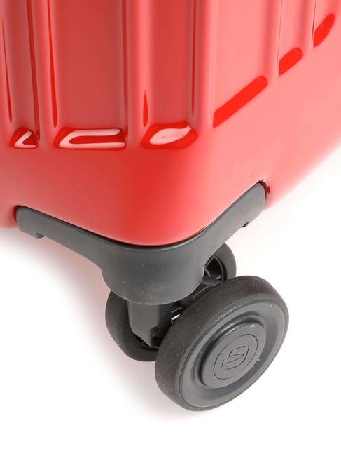 PQ-LIGHT Large ultra slim trolley RED - Rigid Trolley Cases