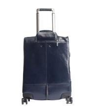 PIQUADRO BLUE SQUARE Leather Hand Luggage Trolley, 15.6" PC holder blue - Hand luggage - 5