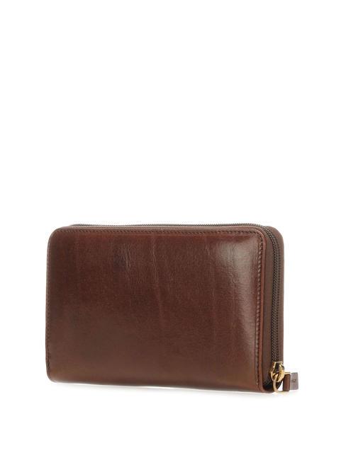 FLORENTIN Leather wallet BROWN - Women&rsquo;s Wallets