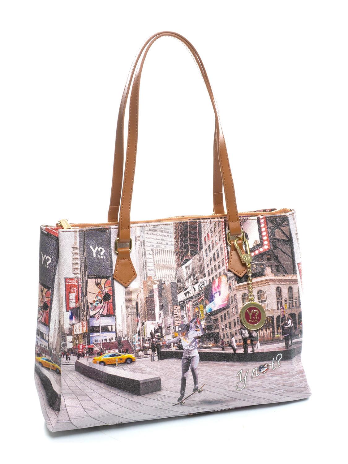 Ynot Yesbag Shopping Bags New York Skater Buy At Outlet Prices