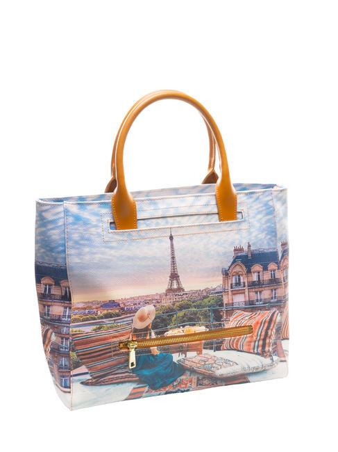 YESBAG  Handbag, with shoulder strap, all over print paris view - Women’s Bags