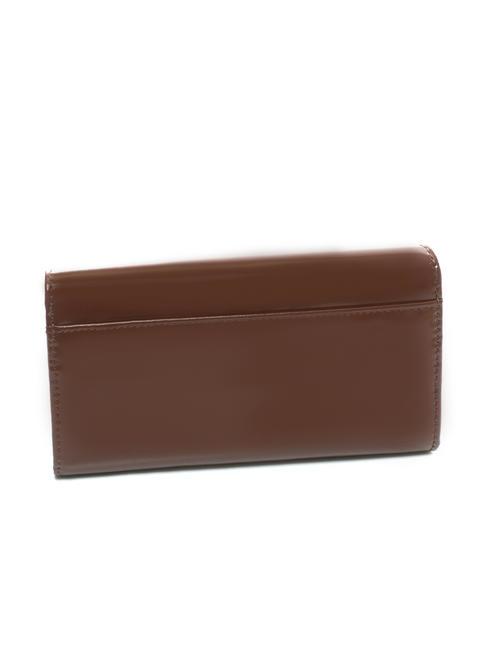CAMPIONARIO - METALLIC SHINY Leather purse wallet carob - Women&rsquo;s Bags
