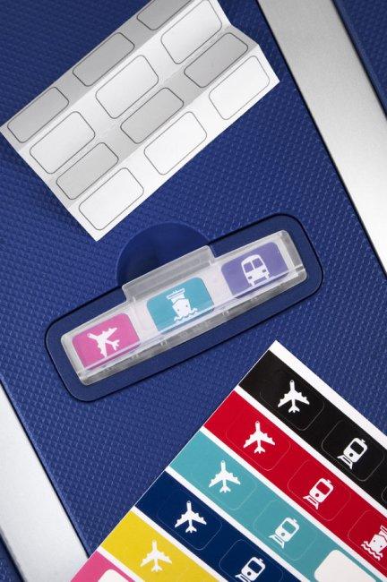 Trolley Line S'CURE dARKBlue - Hand luggage