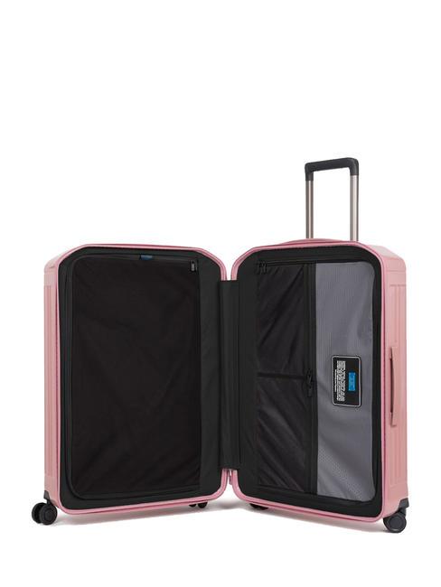 PQ-LIGHT Ultra slim medium trolley ROSA - Rigid Trolley Cases