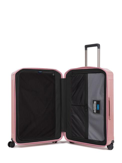 PQ-LIGHT Ultra slim cabin trolley ROSA - Hand luggage