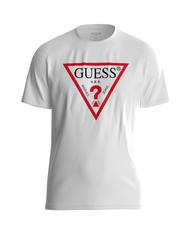GUESS ORIGINAL T-shirt with logo purwhite - T-shirt - 3