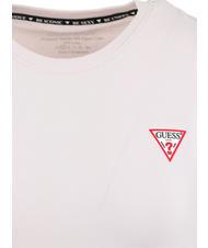 GUESS MINI TRIANGLE Slim fit T-shirt low key pink - T-shirt - 3