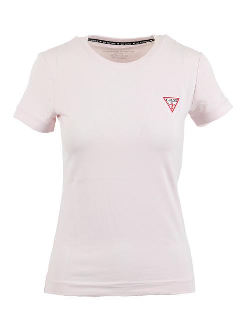 MINI TRIANGLE Slim fit T-shirt low key pink - T-shirt
