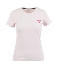 GUESS MINI TRIANGLE Slim fit T-shirt low key pink - T-shirt - 4