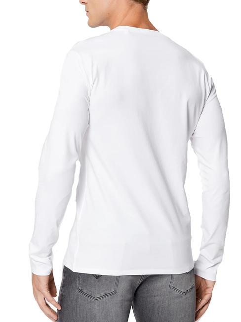 MINI TRIANGLE Long-sleeved T-shirt purwhite - T-shirt