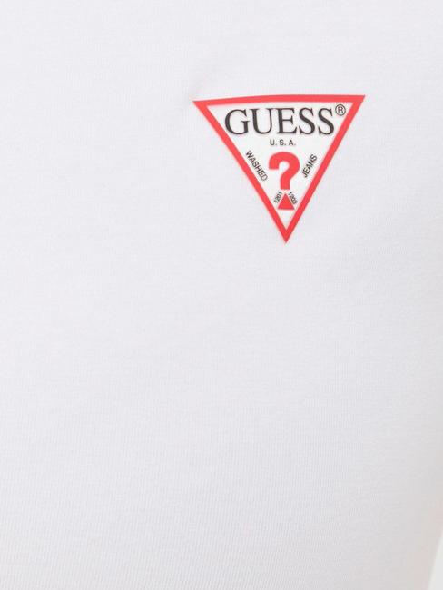 MINI TRIANGLE Slim fit T-shirt purwhite - T-shirt