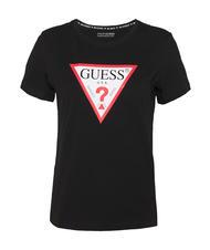GUESS ORIGINAL LOGO Logo T-Shirt jetbla - T-shirt - 4