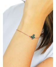 AMEN FARFALLE Blue and white zircon bracelet - Bracelets