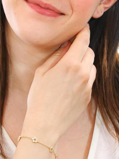 COCCOLE Star gold plated bracelet gold - Bracelets