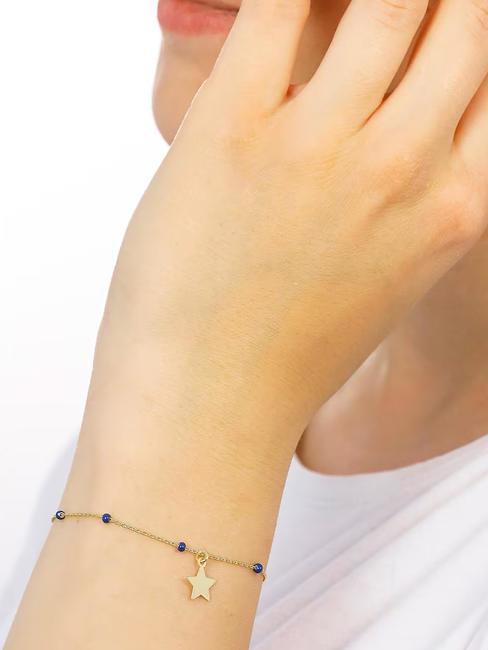 CANDY CHARM Thin bracelet with star gold - Bracelets