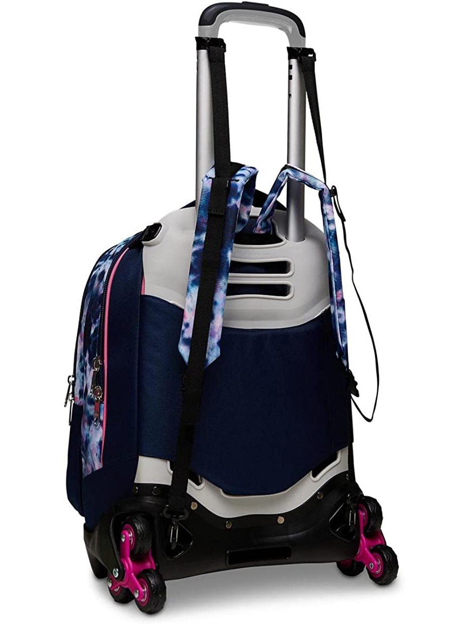 Seven Cloudy Shapes Trolley Backpack 3 In 1 Detachable And