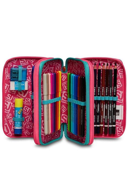 COLOR Case with complete school kit cacti flower - Cases and Accessories