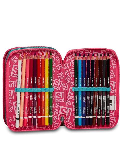 COLOR Case with complete school kit cacti flower - Cases and Accessories