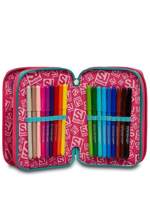 COLOR Case with complete school kit cacti flower - Cases and Accessories