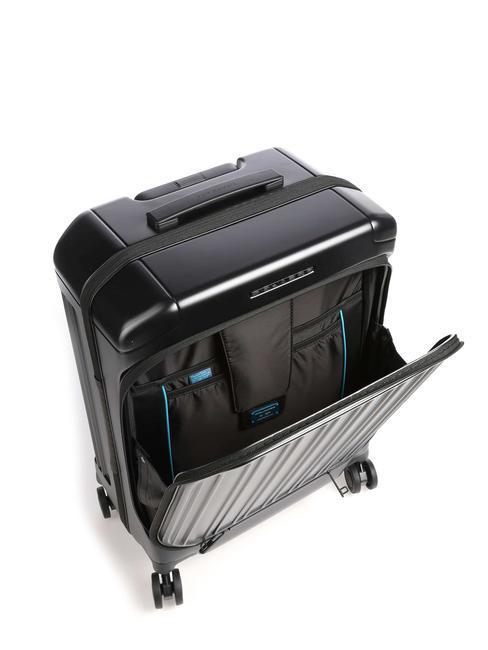 PQ-LIGHT Fast-check hand luggage trolley matte black - Hand luggage