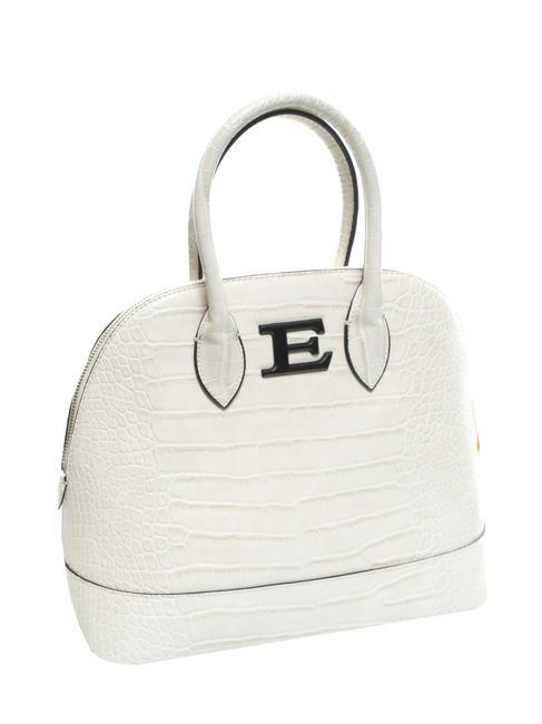 NEVE Crocodile print Bugatti style bag white - Women&rsquo;s Bags