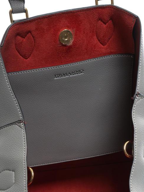 NATASHA Hand shopper, with shoulder strap gray - Women&rsquo;s Bags