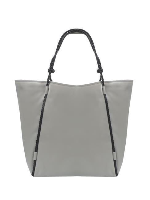 SINFONIA Leather shopper shoulder bag stone - Women’s Bags