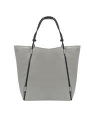 COCCINELLE SINFONIA Leather shopper shoulder bag stone - Women’s Bags - 3