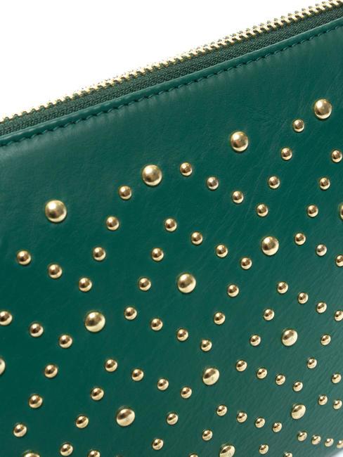 MILANO Studded leather bag green - Women&rsquo;s Bags