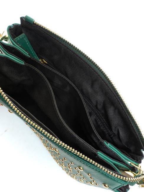 MILANO Studded leather bag green - Women&rsquo;s Bags