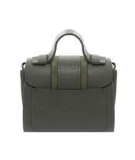 TOSCA BLU DUBROVNIK Mini trunk bag in leather militaryg - Women’s Bags - 4