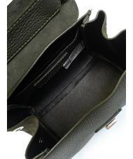 TOSCA BLU DUBROVNIK Mini trunk bag in leather militaryg - Women’s Bags - 5