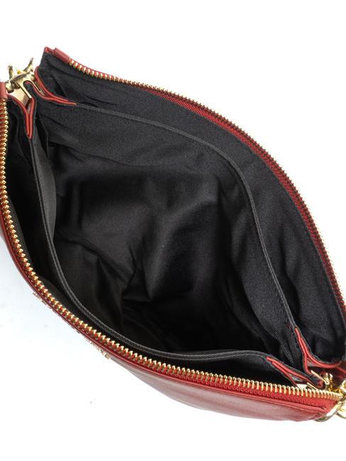 MILANO Leather bag with shoulder strap dark red - Women&rsquo;s Bags
