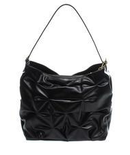 TOSCA BLU STOCCOLMA Shoulder bag with pleats Black - Women&rsquo;s Bags - 4