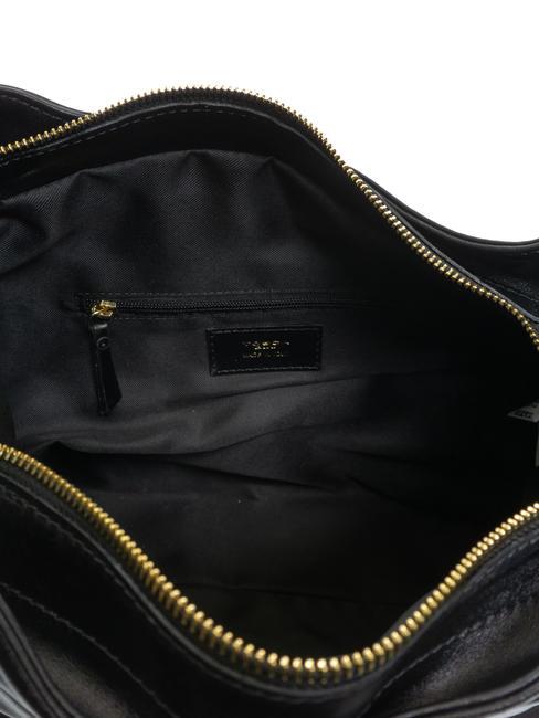 STOCCOLMA Shoulder bag with pleats Black - Women&rsquo;s Bags
