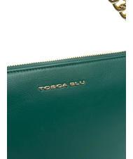 TOSCA BLU MILANO Leather bag with shoulder strap green - Women&rsquo;s Bags - 3