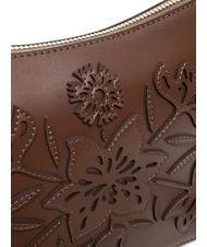 TOSCA BLU OLANDA Embroidered shoulder bag BROWN - Women&rsquo;s Bags - 3