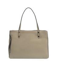 TOSCA BLU OTTAWA Leather shopping bag BEIGE - Women&rsquo;s Bags - 4