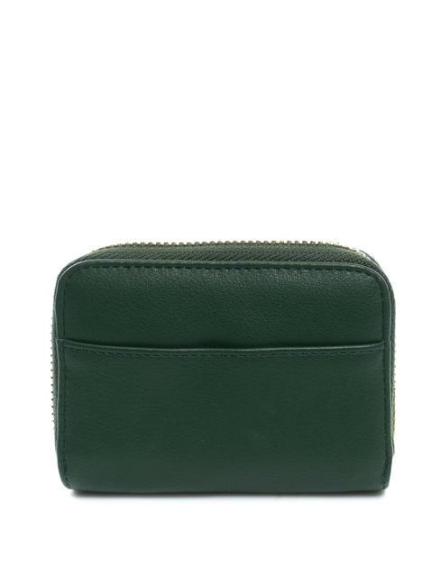 BERLIN S wallet with suede detail green - Women&rsquo;s Wallets