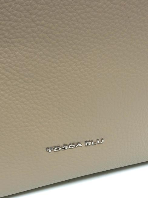 OTTAWA Leather pouch bag BEIGE - Women&rsquo;s Bags